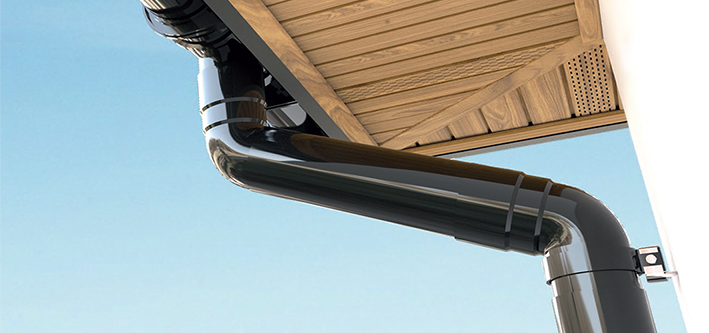 montáž kolena žlabu