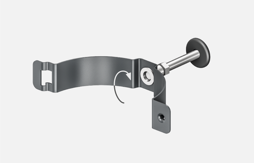 Příprava instalace objímek svodu