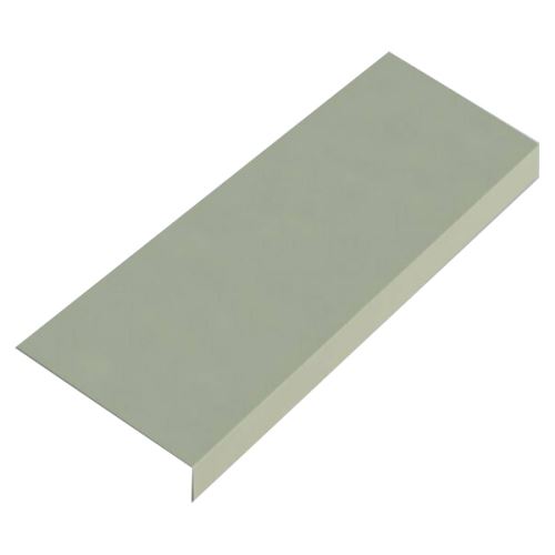 Base para remate RŠ 167, Acero galvanizado pintado, Gris polvo RAL 7037