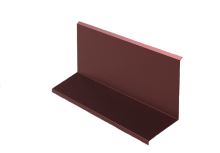 Remate superior RŠ 200, Galvanizado pintado, Rojo acero (RAL 3009)