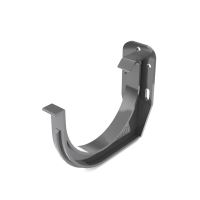 BRYZA PVC gancho para canalón cornisero/frontal Ø 75 mm, Antracita RAL 7021