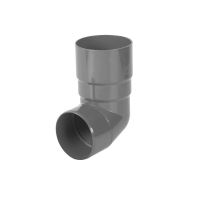 BRYZA Codo de bajante 89° de plástico Ø 90 mm, Antracita RAL 7021