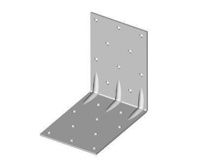 Escuadra de construcción 05-82,70x70x30 ZAR / paquete 1 ud