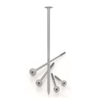 Tornillos TBS para madera TH T30 6 x 200 ZB / paquete de 100 uds