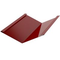 Valle RŠ 333, Acero galvanizado pintado, Rojo acero RAL 3009