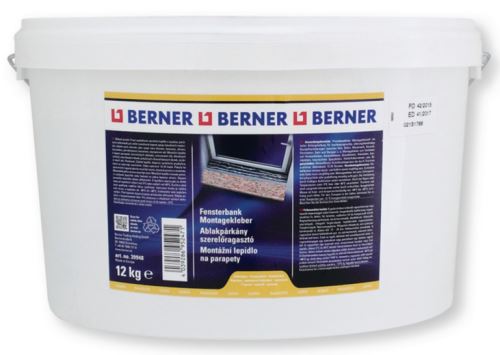 Adhesivo de montaje para alféizares BERNER 12 kg