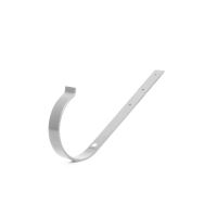 BRYZA Gancho metálico para canalón recto Ø 100 mm, Blanco RAL 9010