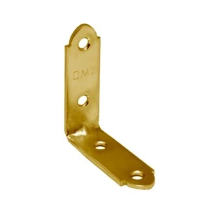 Escuadra estrecha KW 4, 75x75x17 chapa galvanizada / paquete 1 ud
