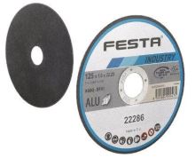 Disco de corte de aluminio Festa Industry 125x1,0 x22,2 - Pack de 1