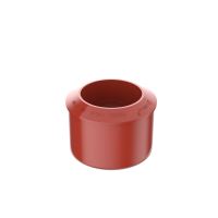 BRYZA Reductor de bajante plástico Ø 90/63 mm, Rojo RAL 3011