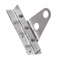 Soporte para parapeto tubular chapa plegada