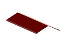 Caballete RŠ 333, Prefalz stucco, Rojo oscuro P.10 RAL 3009