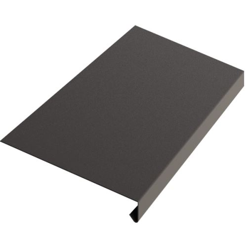 Goteo RŠ 250, Galvanizado pintado, Marrón oscuro RAL 8019