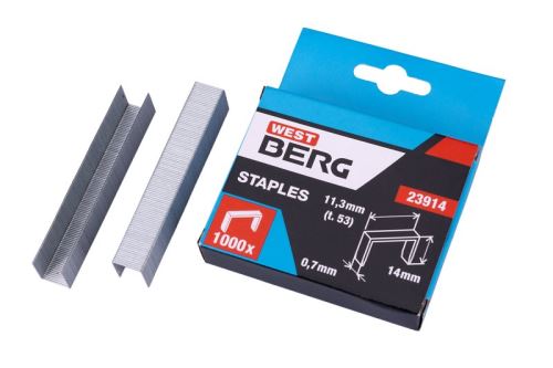 WESTBERG Grapas tipo 53/14mm 1000uds/caja 23914.01