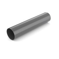 BRYZA Bajante sin boquilla plástico Ø 63 mm, longitud 2M, Antracita RAL 7021 BRYZA Bajante sin boquilla plástico Ø 63 mm, longitud 2M, Antracita RAL 7021