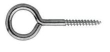 Ojo con tornillo 30x14mm, ZB - Embalaje 100 piezas