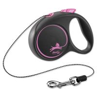 Correa Flexi Black Design cable XS rosa 3m