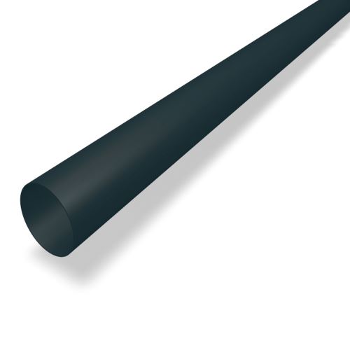 PREFA bajante de aluminio Ø 80 mm, longitud 3M, antracita P10 RAL 7016