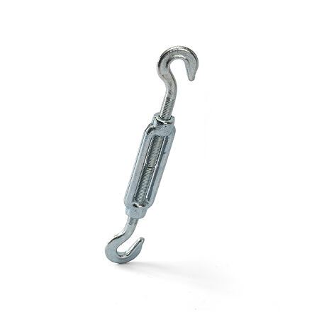 Tensor DIN 1480 gancho-gancho M10, ZB / paquete de 1 ud