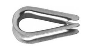 Guardacabos DIN 65457 12mm, ZB / paquete 1 ud
