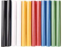 Extol Craft Barras termofusibles, mezcla de colores, Ø 11 x 100 mm, 12 uds 9909