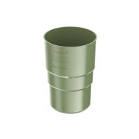 BRYZA Conector de bajante de plástico Ø 90 mm, Verde RAL 6020