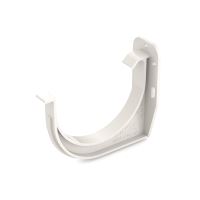 BRYZA PVC gancho para canalón de cornisa/frontal Ø 100 mm, Blanco RAL 9010