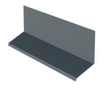 Remate superior para combinación con perfil de cobertura RŠ 200, Prefalz liso, Antracita P.10 (RAL 7016)