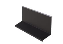 Remate superior RŠ 200, Galvanizado pintado, Marrón oscuro (RAL 8019)