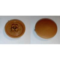 Tapa plástica para tornillo cruz PZ2, BEIGE OSCURO / paquete de 1000 uds.