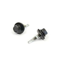 Tornillo para tejado + EPDM 4,8 x 20 mm, autorroscante - Antracita RAL 7016 / paquete de 200 uds