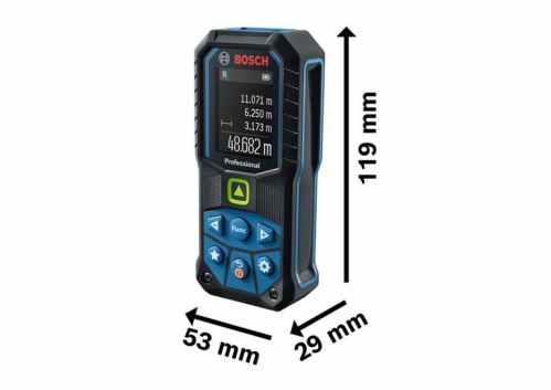 Bosch Medidor láser de distancia GLM 50-25 G 0601072V00