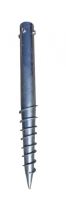 Tornillo de tierra VZM circular 68x580mm, 3 x M8 / paquete de 1 ud.
