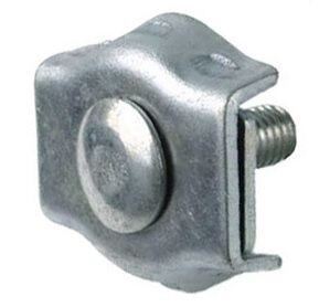 Abrazadera para cable Simplex 6mm, ZB / paquete de 1 ud.